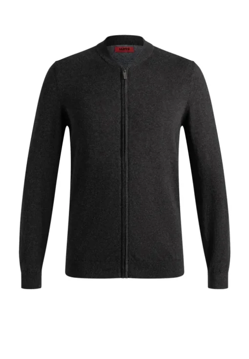ROUND NECK CARDIGAN